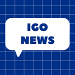  Igo News - Blue and White Background